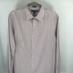 Banana Republic Men's Striped Shirt 15-15.5 Med